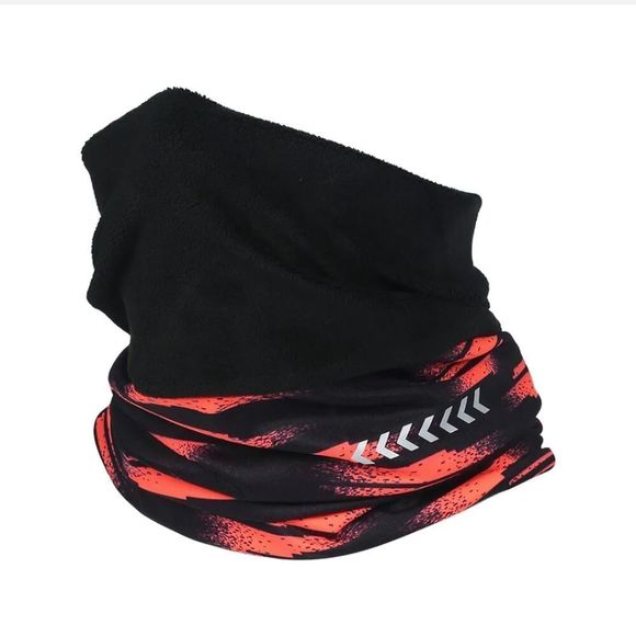 Winter Sports Fleece Half Face Mask Windproof Soft Warm Women Men Neck Gaiter US - Picture 3 of 5